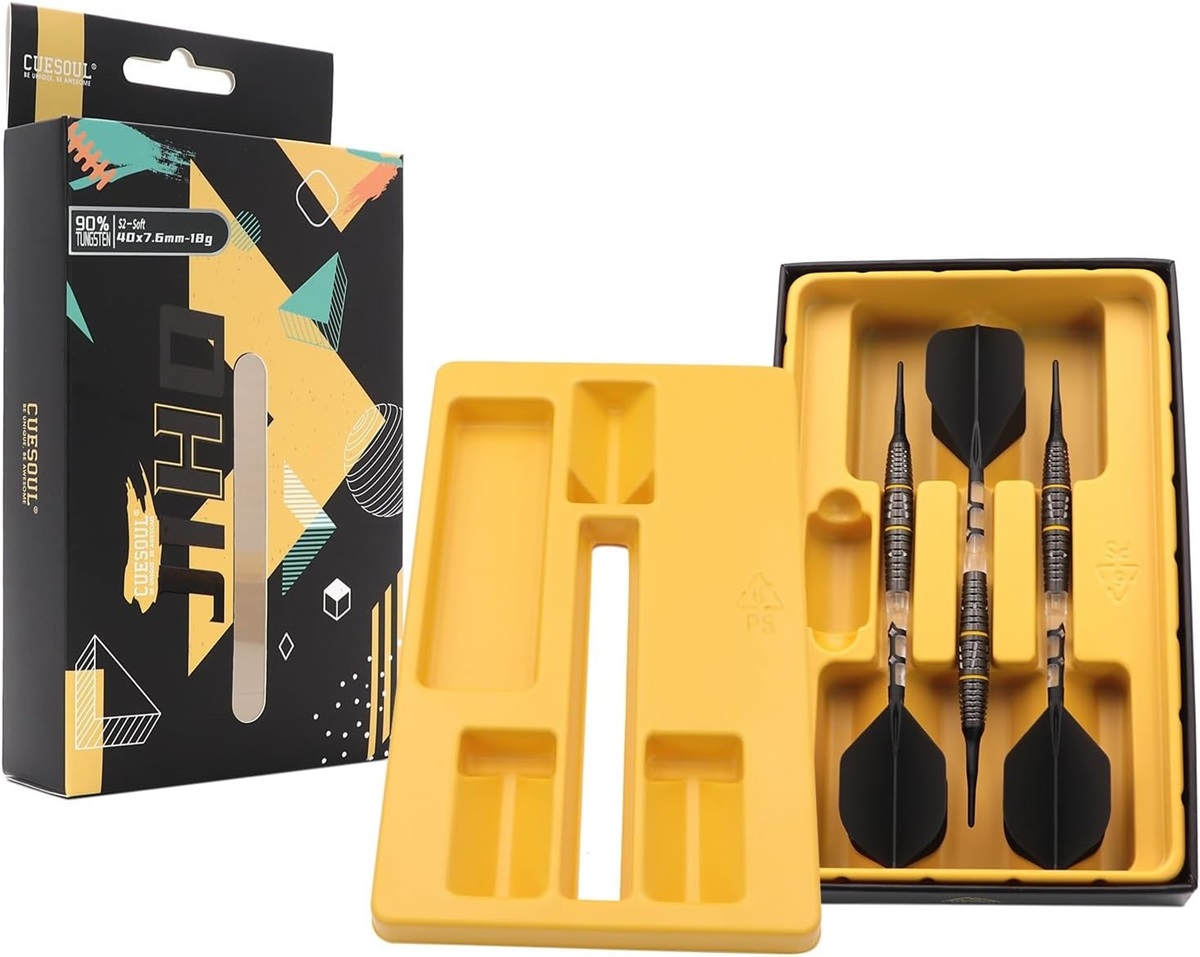 Cuesoul JIHO S2 90% Softdarts 18/19 Gramm Softdarts