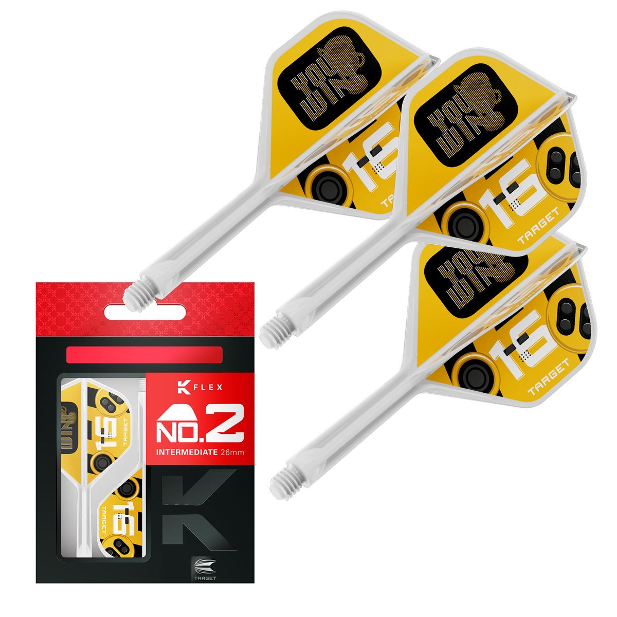 Target K-Flex You Win Shaft/Flight System Standart No2 Shafts