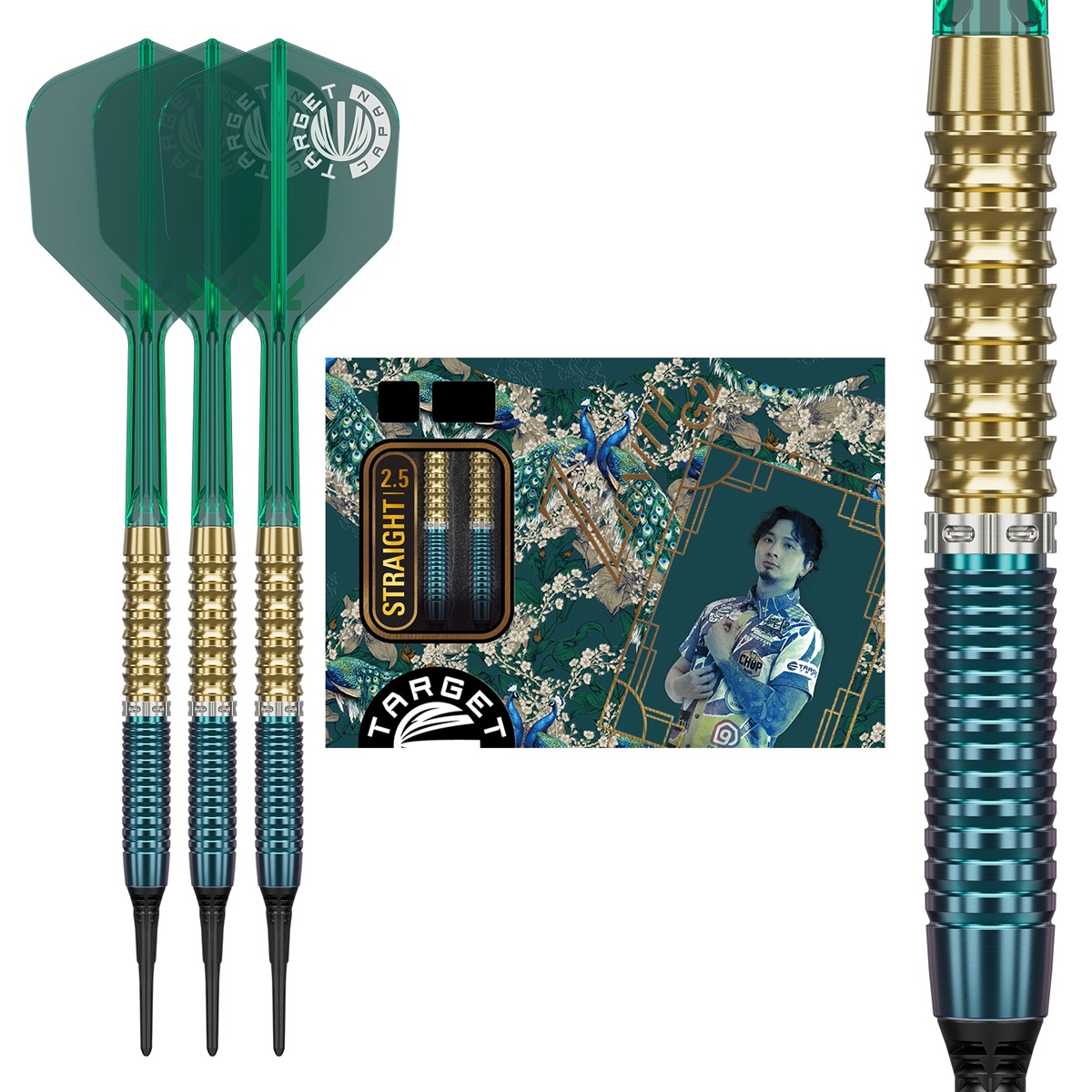 Target Zenith G2.5 Tung Suk 90% 2BA Softdarts 20 Gramm Softdarts