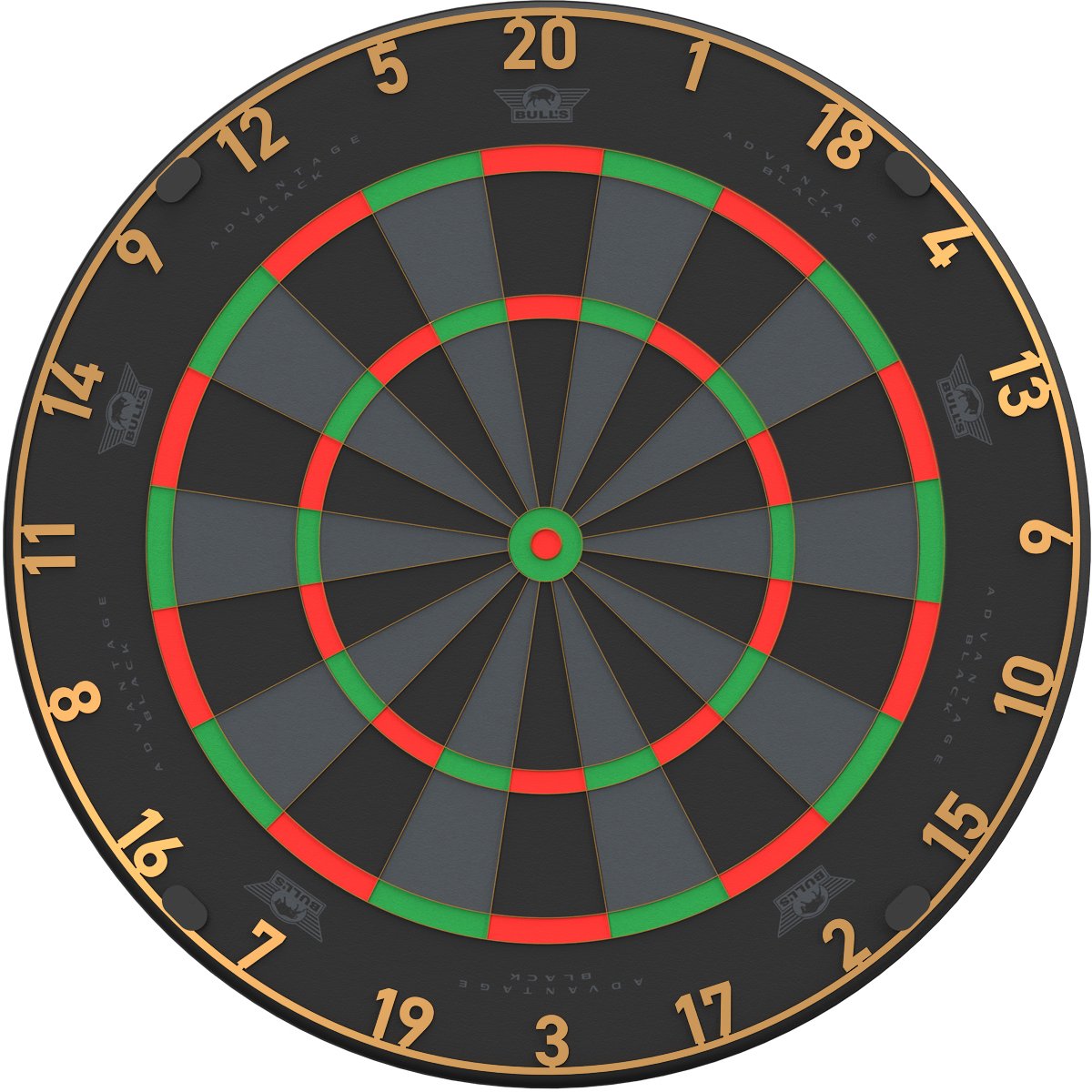 Bull's NL Advantage Black Dartboard Bristle Board