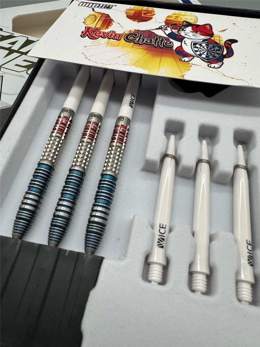 ONE80 Kevin Chatte 90% Steeldarts 22 Gramm Steeldarts