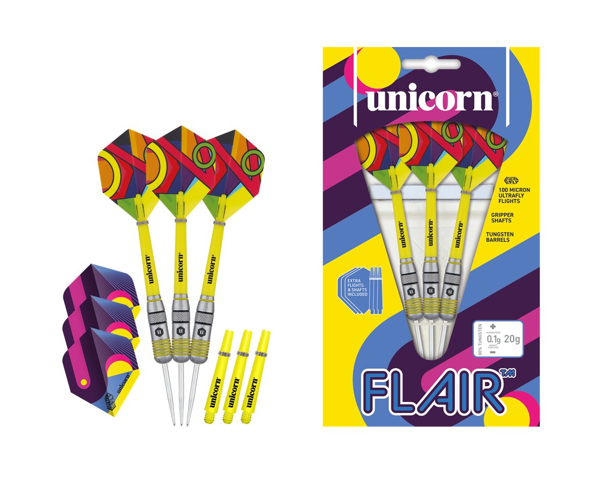 Unicorn Flair 1 80% Steeldarts 20 Gramm Steeldarts