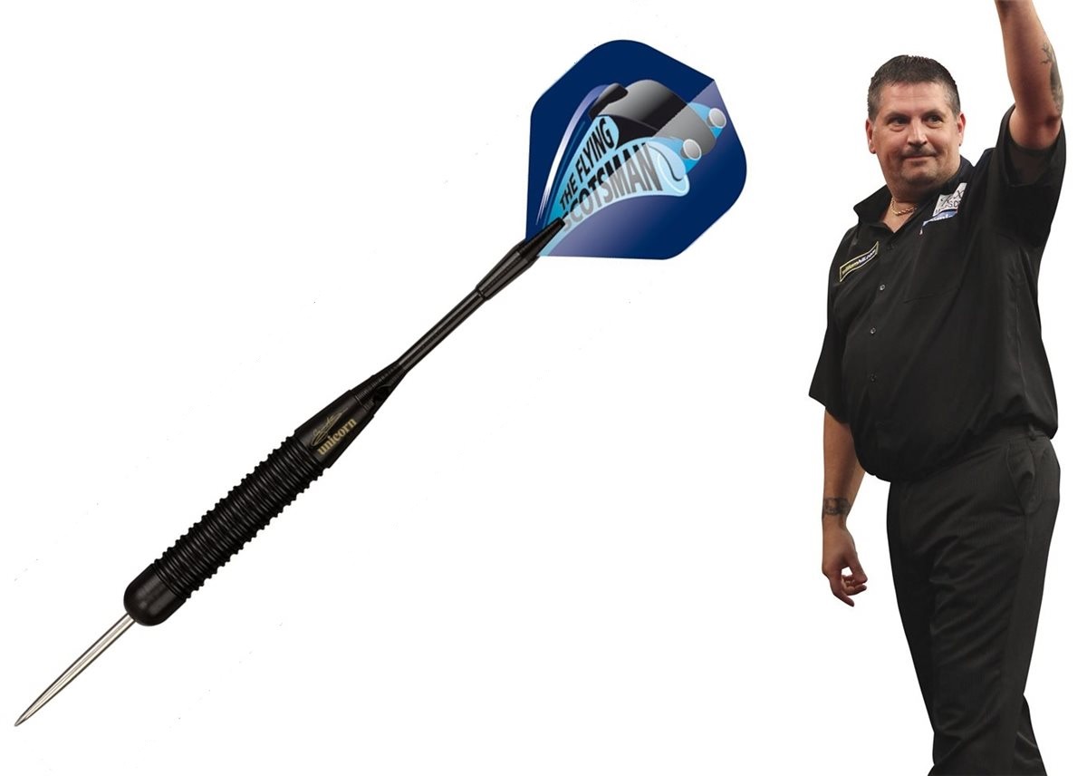Unicorn Black Brass Gary Anderson Steel Dart.27g Steeldarts Unicorn Black Brass Gary Anderson Steel Dart.27g Steeldarts