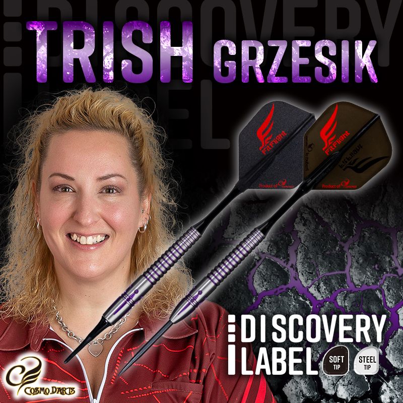 Cosmo Darts Discovery Label Trish Grzesik Softdarts 20 Gramm Softdarts