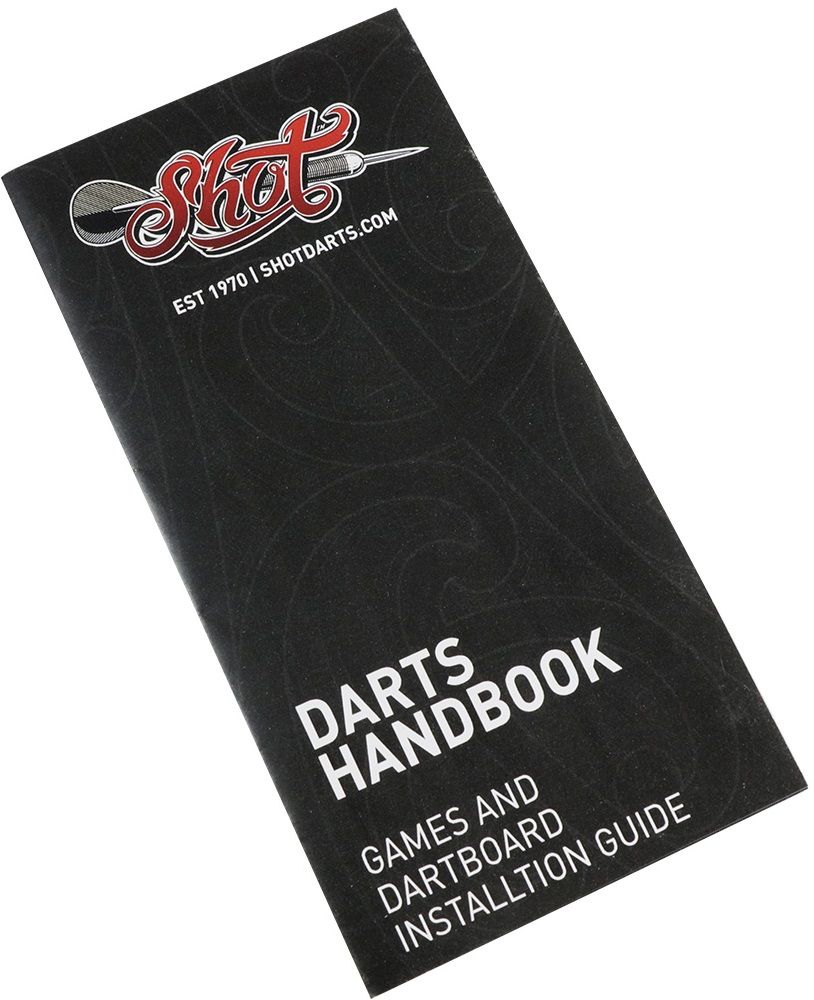Shot Outlaw Bristle Dartboard Steeldart Scheibe