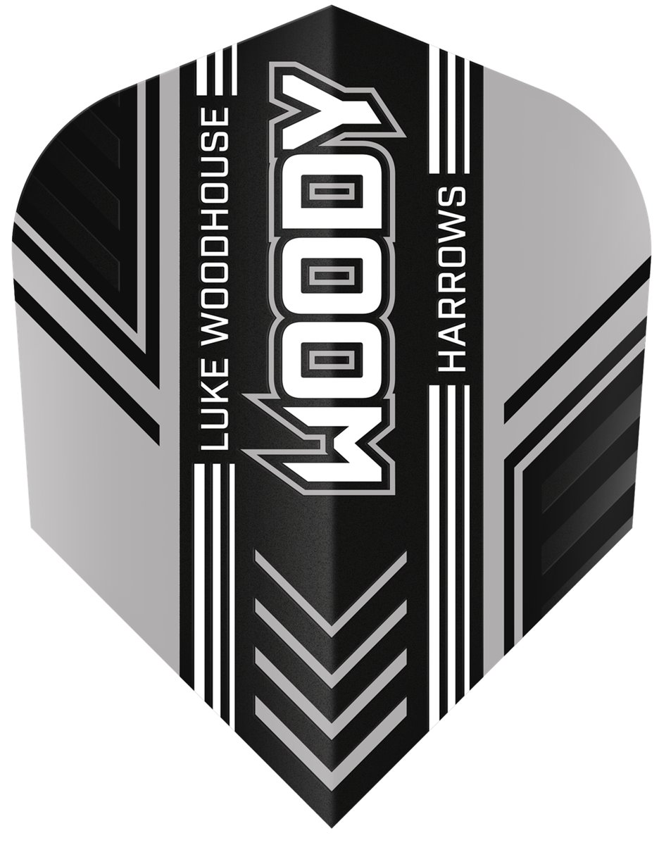 Harrows Luke Woodhouse Prime Dart Flights Shape No6 Flights