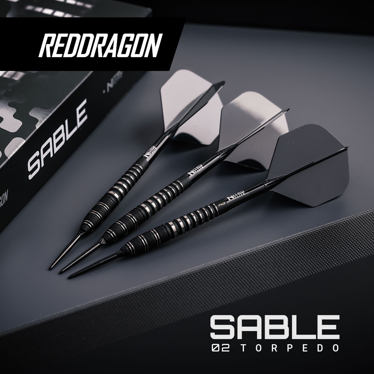 Reddragon Sable Torpedo Switch Point 90% Steeldarts 23/24/25 Gramm Steeldarts