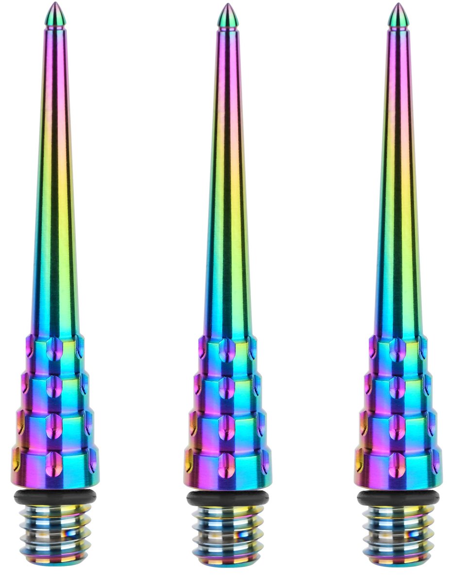 One80 Ti Conversion Point-B-Rainbow 2BA 22/26/30 mm Schraubspitzen Tips