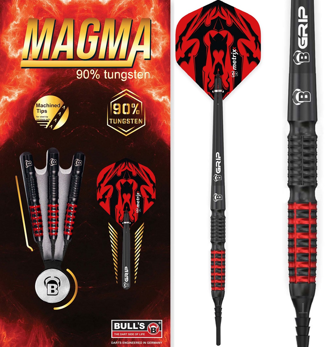 BULL'S Magma Softdarts 18 Gramm Softdarts