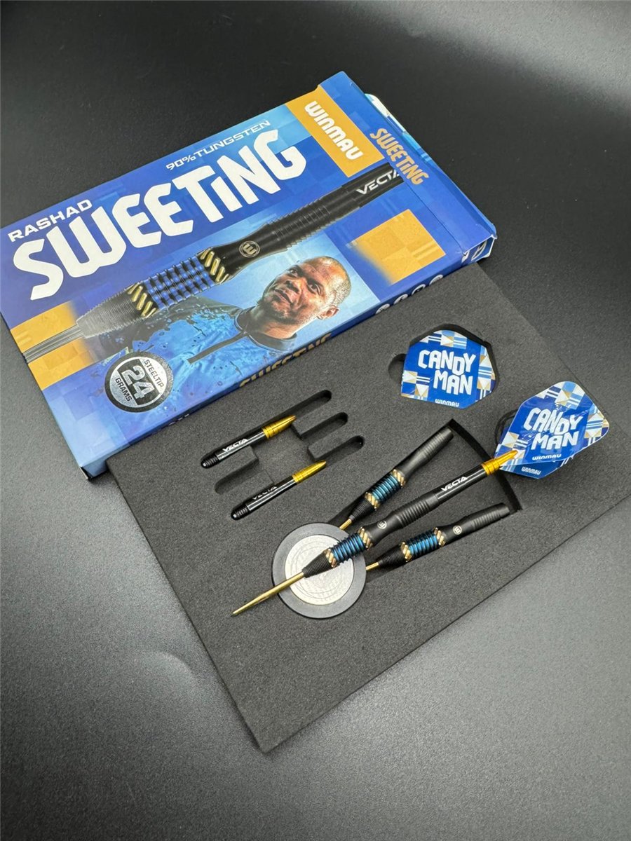 Winmau Rashad Sweeting 90% Steeldarts 24 Gramm Steeldarts