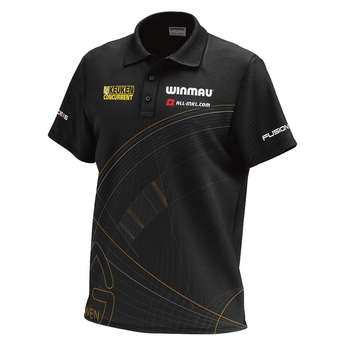 Winmau Dart Shirt Michael van Gerwen MvG Limited Edition Polo Evo-X 2025 Shirts