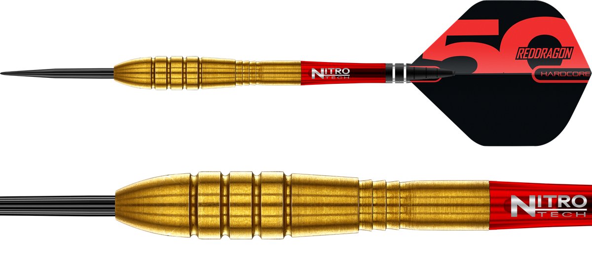 Reddragon Golden Virgin 5 90% Steeldarts 24/26 Gramm Steeldarts