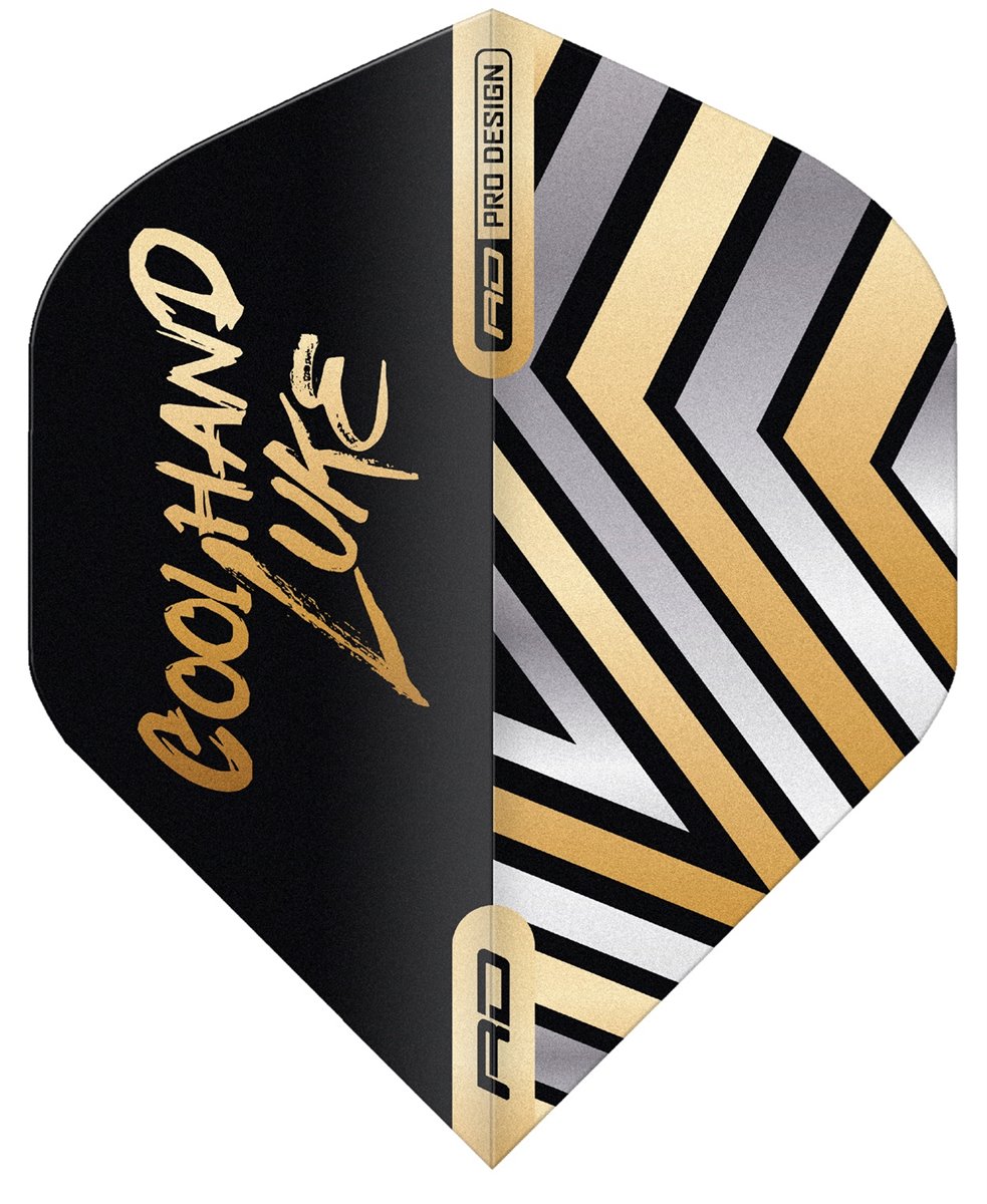 Reddragon Dartflight RD Pro Player Premium Luke Humphries Gold Hardcore No.1 Premium Standard Flights