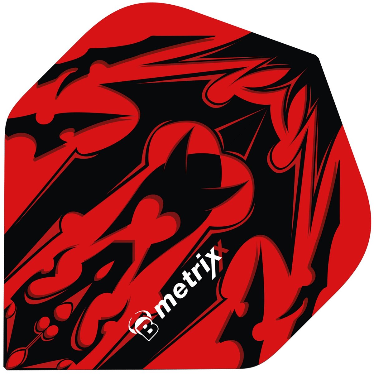BULL'S Metrixx Flights A-Standard Magma 150 Micron Flights