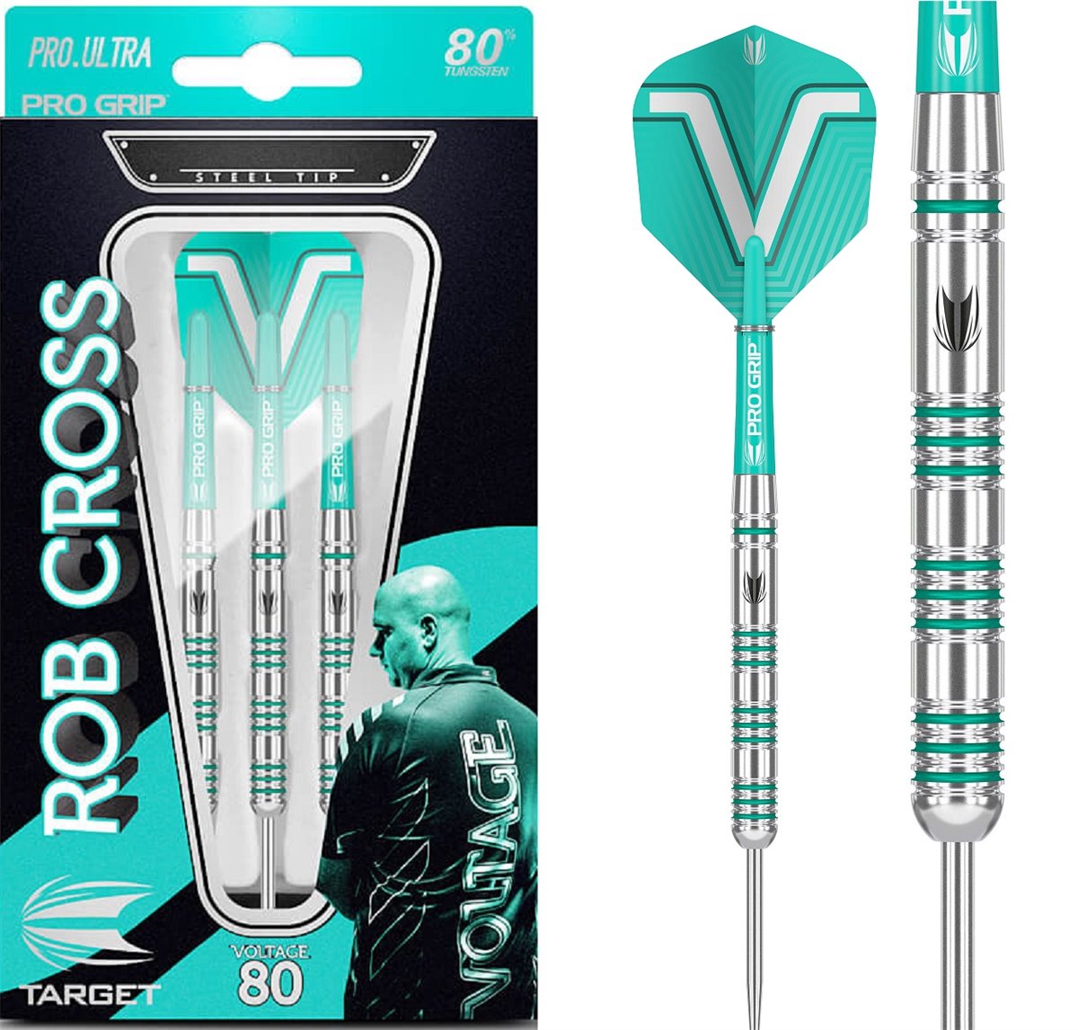 Target Rob Cross 80% Steeldarts 22/24g Steeldarts