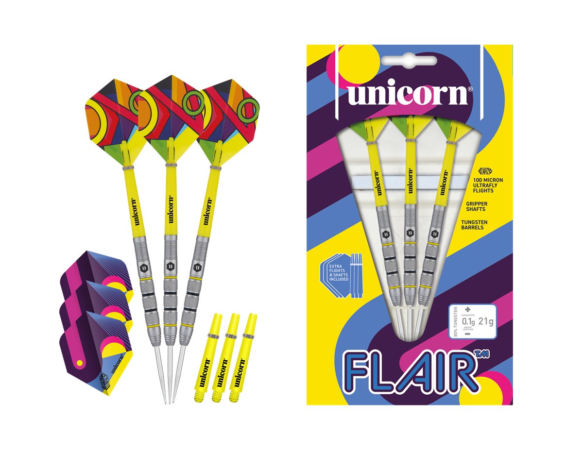 Unicorn Flair 2 80% Steeldarts 21 Gramm Steeldarts