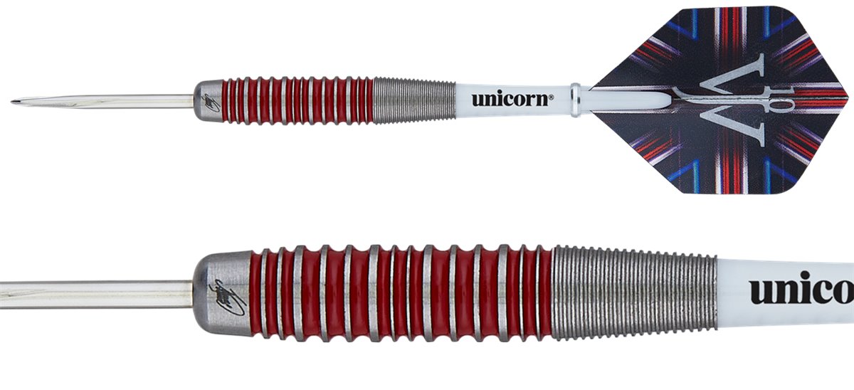 Unicorn James Wade Machine 90% Steeldarts 22/24/26 Gramm Steeldarts