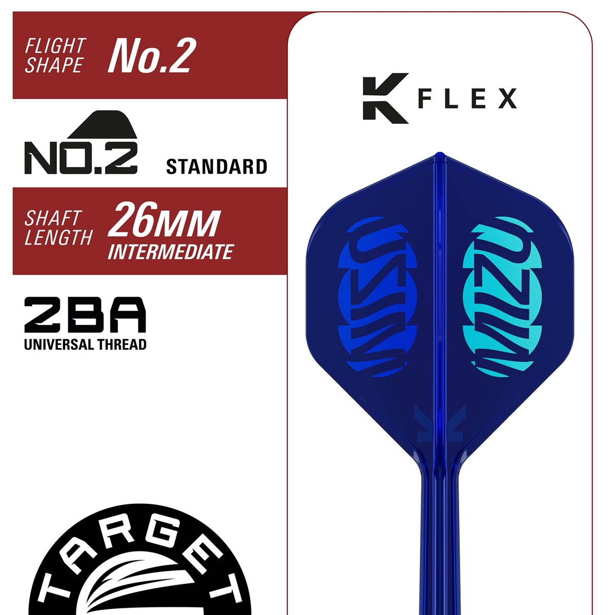 Target Mizu Series 03 90% Swiss Points Steeldarts 23/24 Gramm Steeldarts