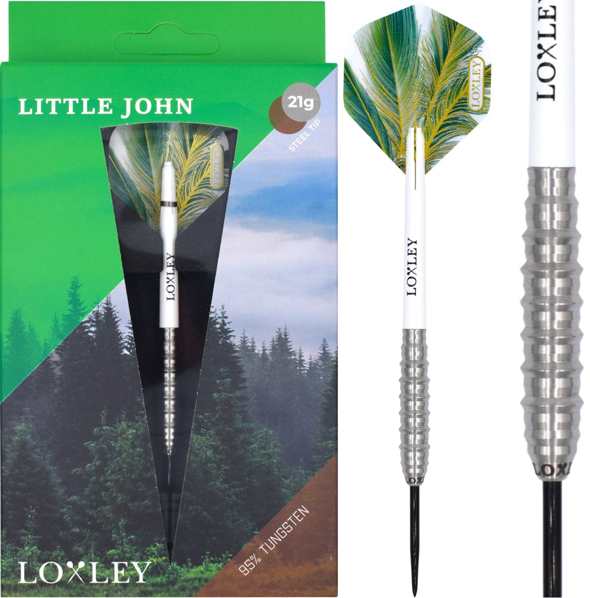 Loxley Little John 95% Steeldarts 21/23 Gramm Steeldarts
