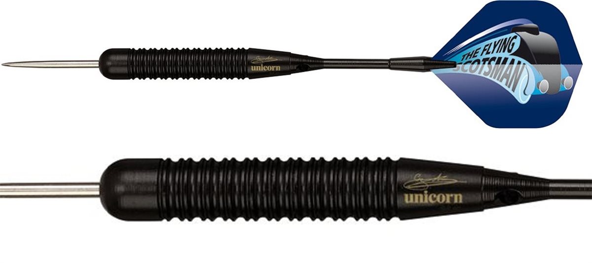 Unicorn Black Brass Gary Anderson Steel Dart.27g Steeldarts Unicorn Black Brass Gary Anderson Steel Dart.27g Steeldarts