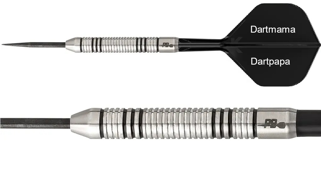 Personalisierte Tungsten Steeldart Pfeile + K-Flex- Darts mit eigenem Logo/Bild/Text  Steeldarts