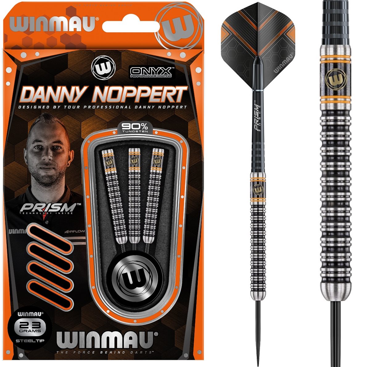 Winmau Danny Noppert 90% Steeldarts 2019 23/25 Steeldarts