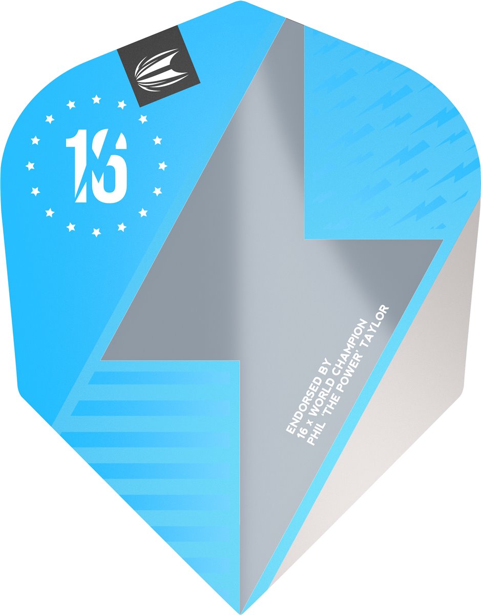 Target Pro Ultra The Power Series Silver Phil Taylor 2022 Standard No6 Flights