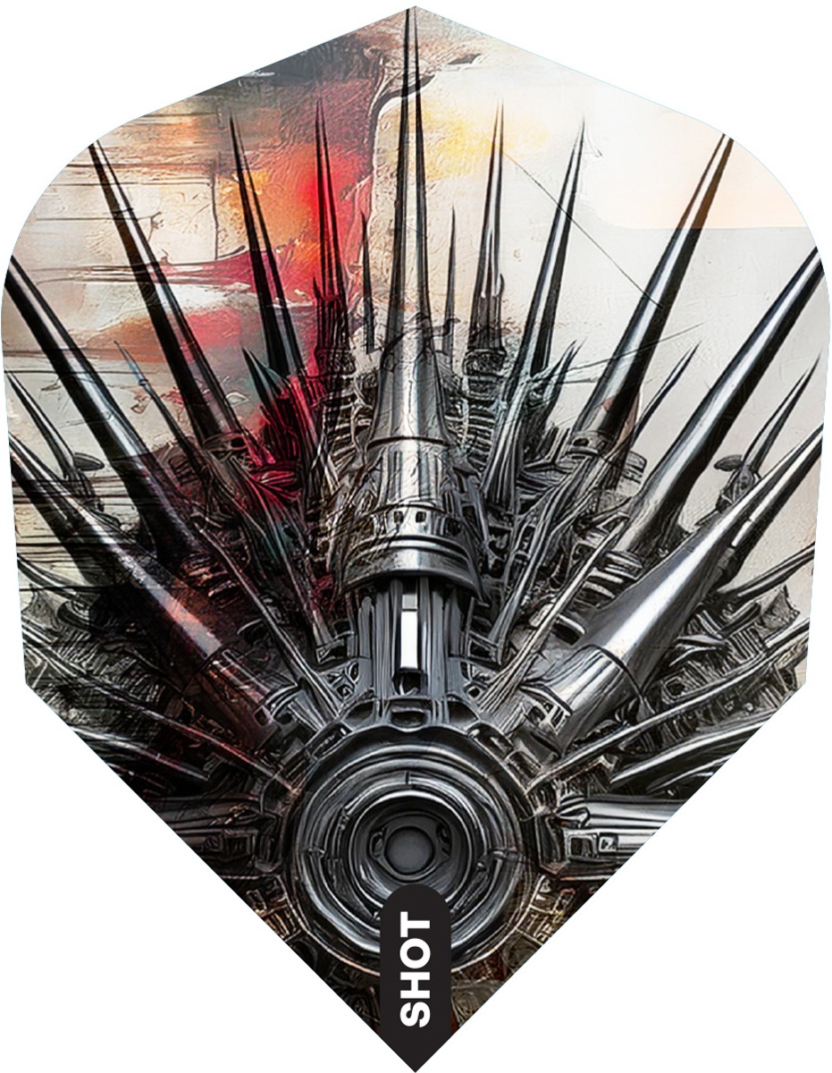 Shot! Badlands Gnarly Smasha Flights No.6 Shape Flights