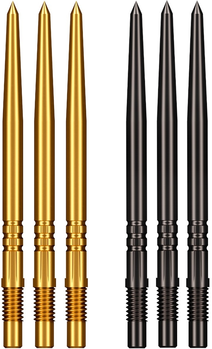 Shot! Turbo Points TP 30/40 mm Gold/Schwarz Wechselspitzen