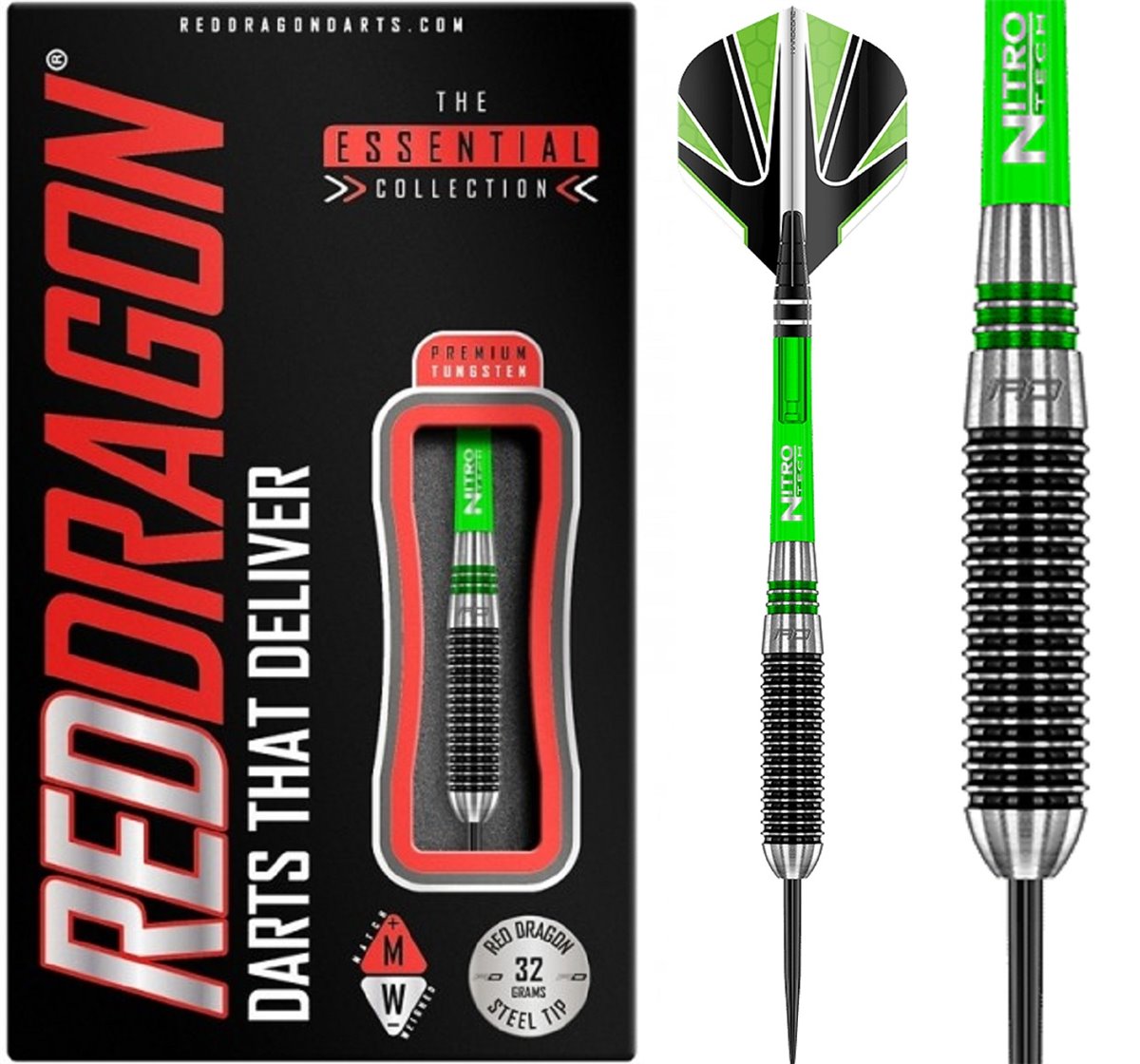 Reddragon Titan 2 Steeldarts 32/36/40 Gramm Steeldarts