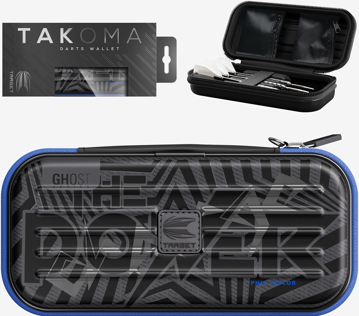 Target Takoma Ghost Phil Taylor Aufbewahrung Case