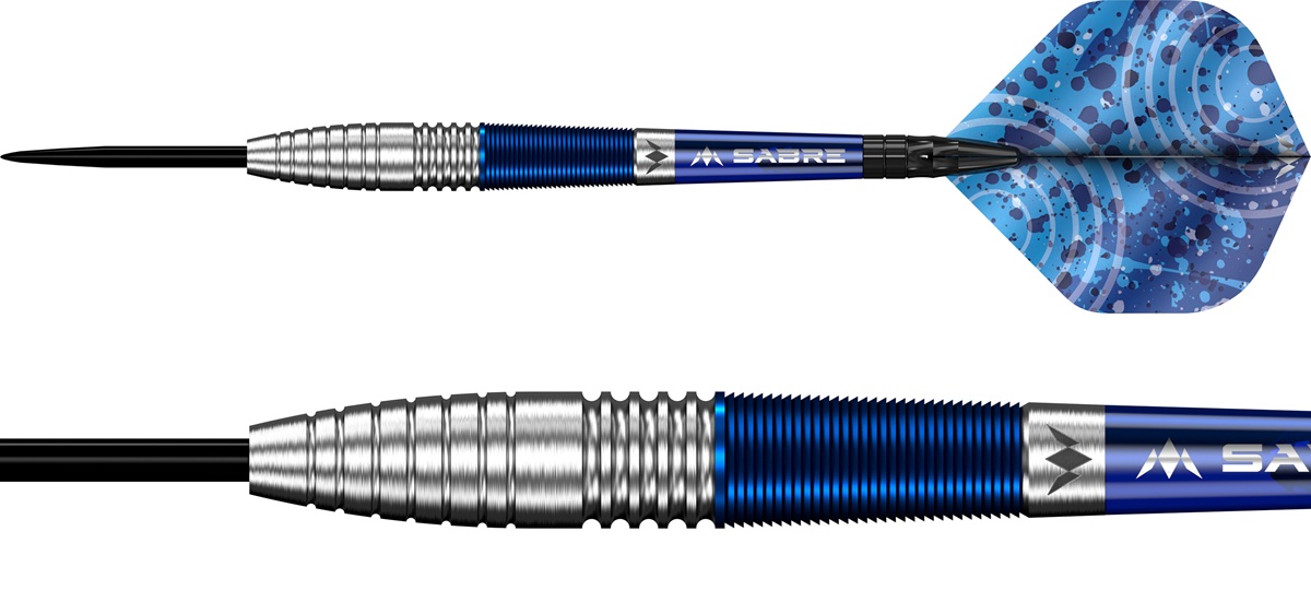 Mission Archie Self Blue & Silver 90% Steeldarts 22/24 Gramm Steeldarts