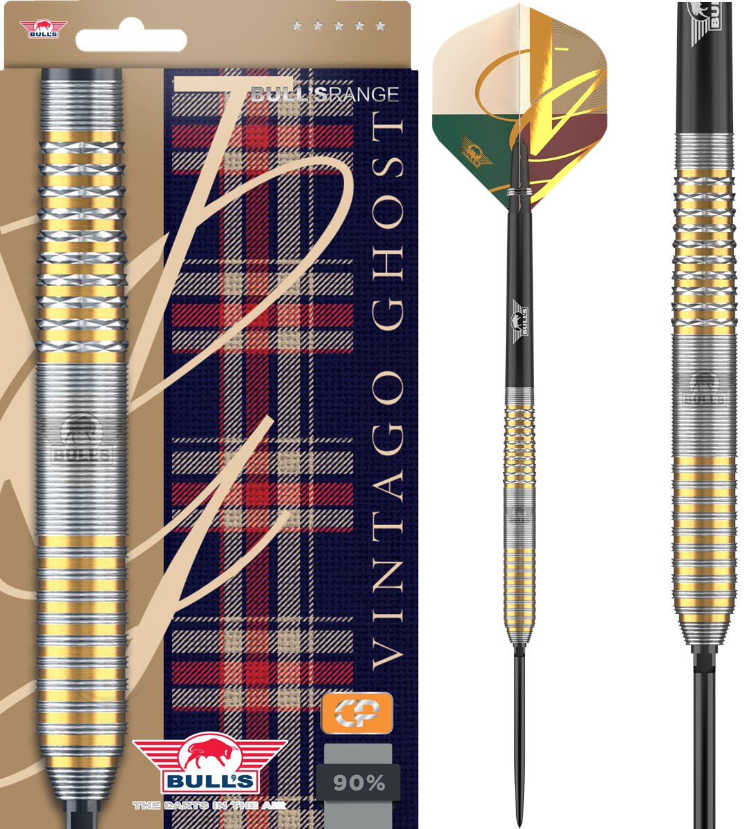 Bull´s Vintago Ghost CP 90% Steeldarts 21/23/24/28 Gramm Steeldarts