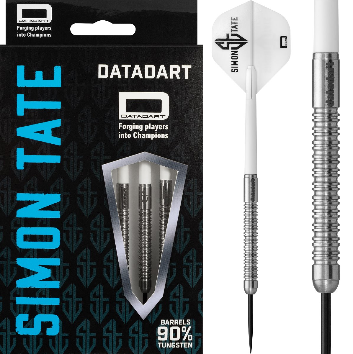 Datadart Simon Tate 90% Steel Dartpfeile 24 Gramm Steeldarts