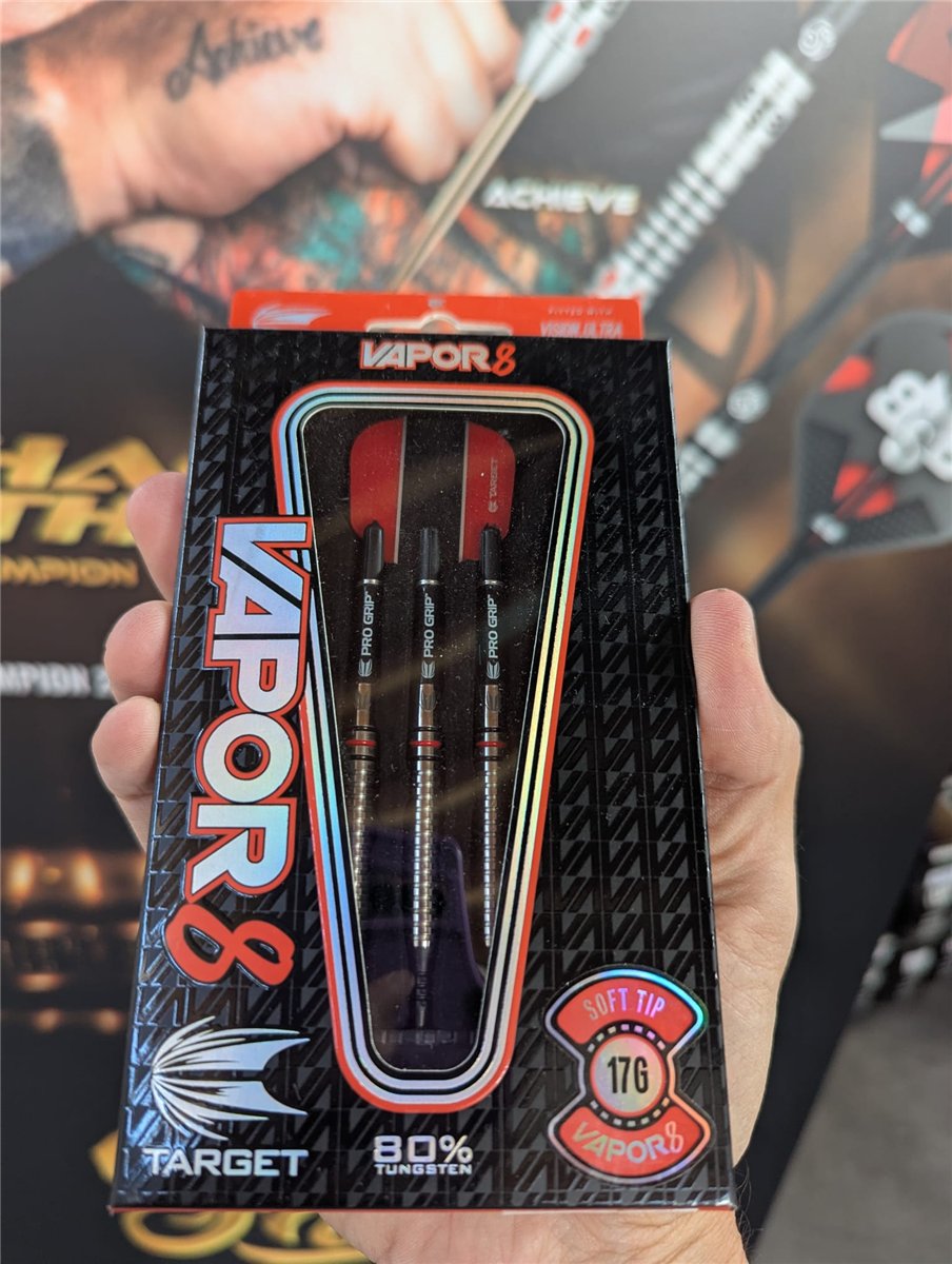 B-Ware Target Vapor 8 04 80% Softdarts 17 Gramm Softdarts