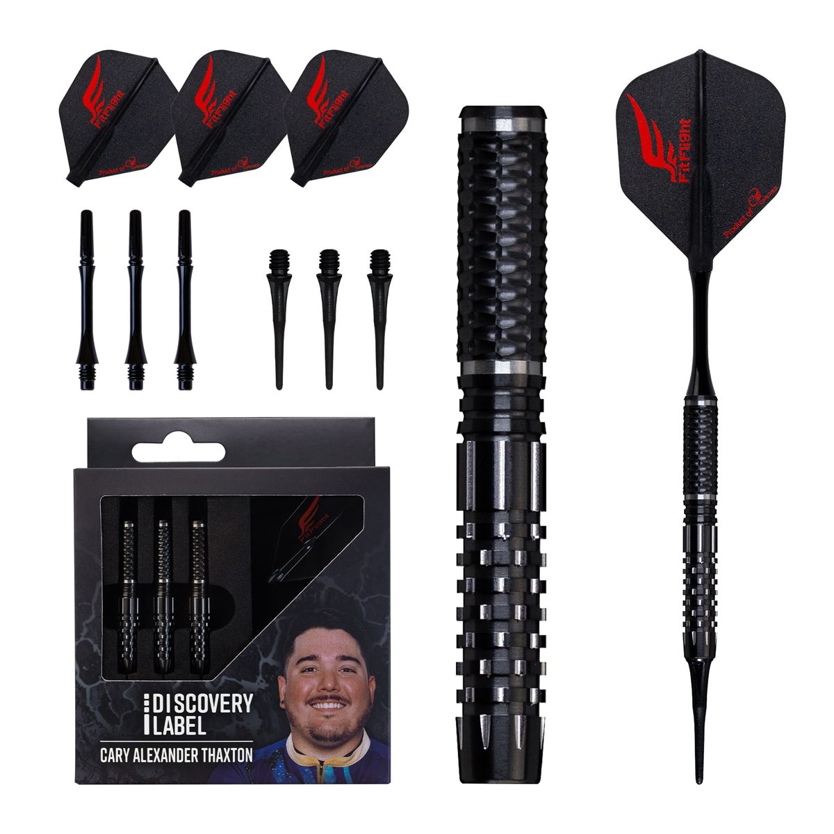 Cosmo Darts Discovery Label Cary Alexander Thaxton Softdarts 18 Gramm Softdarts