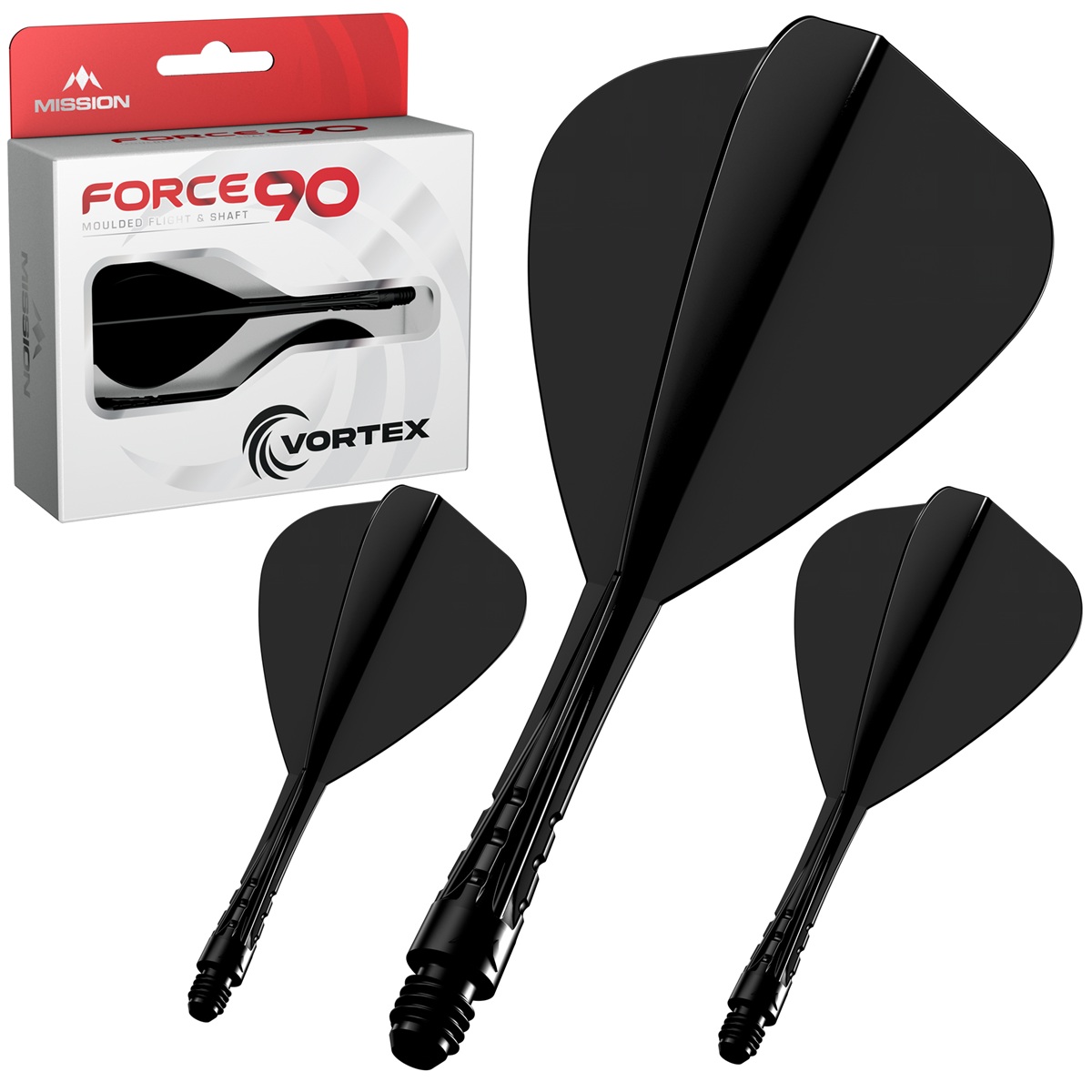 Mission Force 90 Vortex Shaft/Flight System Kite Shafts