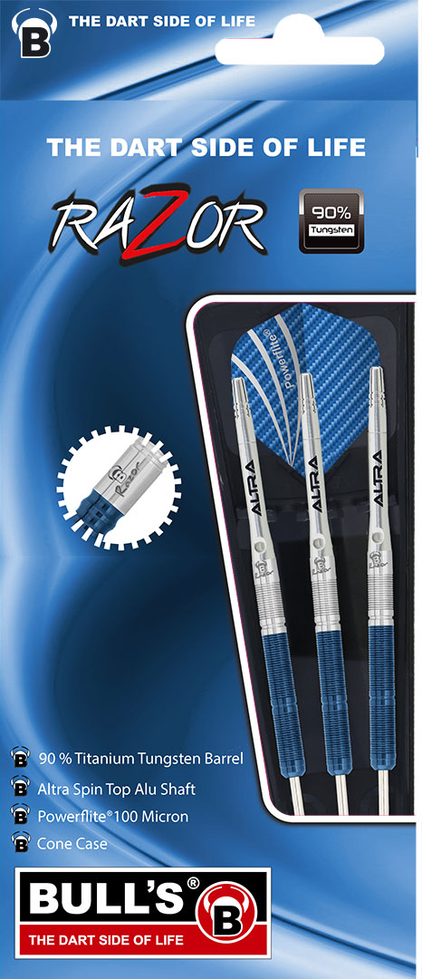 1 Satz BULL'S Razor R1 Steel Dart 21g Steeldarts