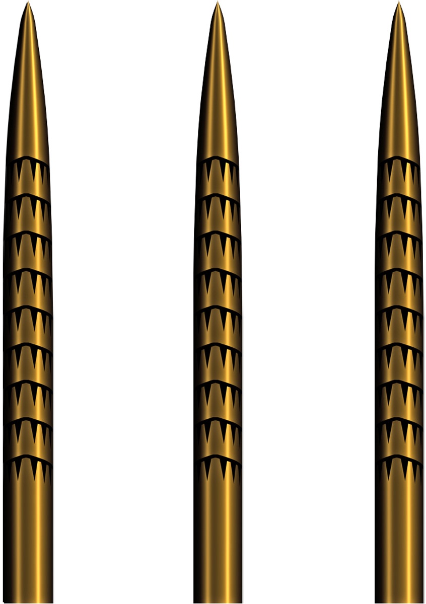 Shot! Badlands Tracks Stahlspitzen Points 32/35/38/45 mm Wechselspitzen