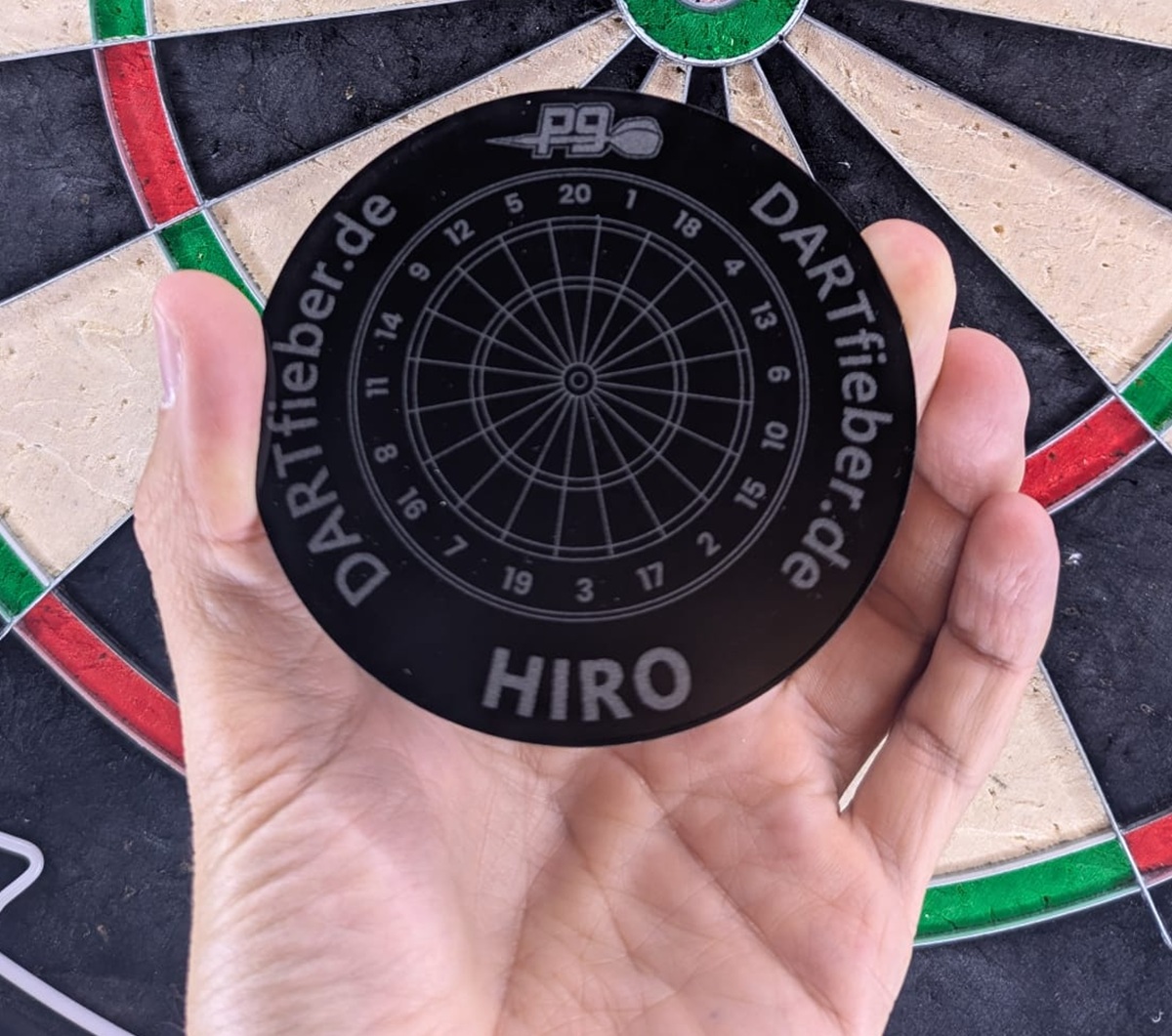 Personalisierter Acryl Untersetzer für Getränke mit eigenem Aufdruck Fanshop