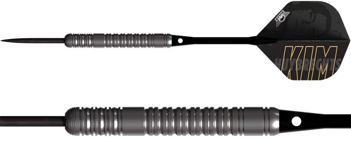 Bull's Kim Huybrechts 80% Steeldarts 23/25 Gramm Steeldarts