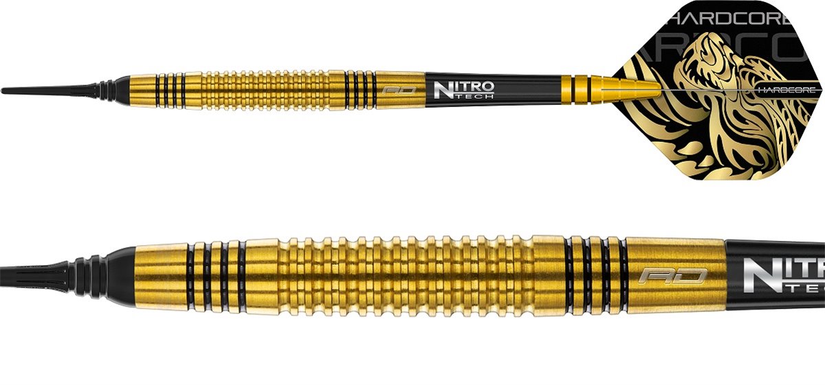 Reddragon Jonny Clayton Gold 90% Tungsten Softdarts 20 Gramm  Softdarts