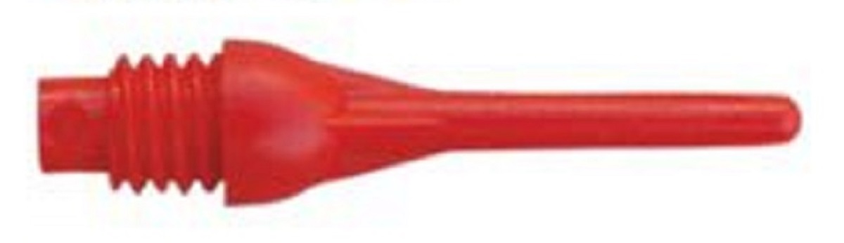 1000 Stück  Ballpoint Tips Rot 6mm Soft Dart Spitzen