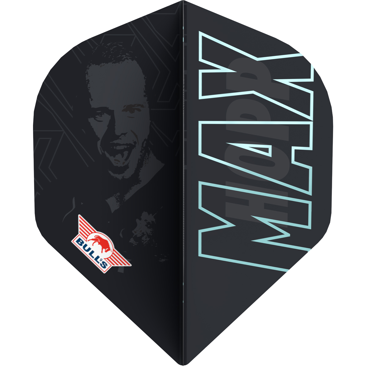 Bull´s Player 100 Max Hopp 80 Black Standard No2 Flights
