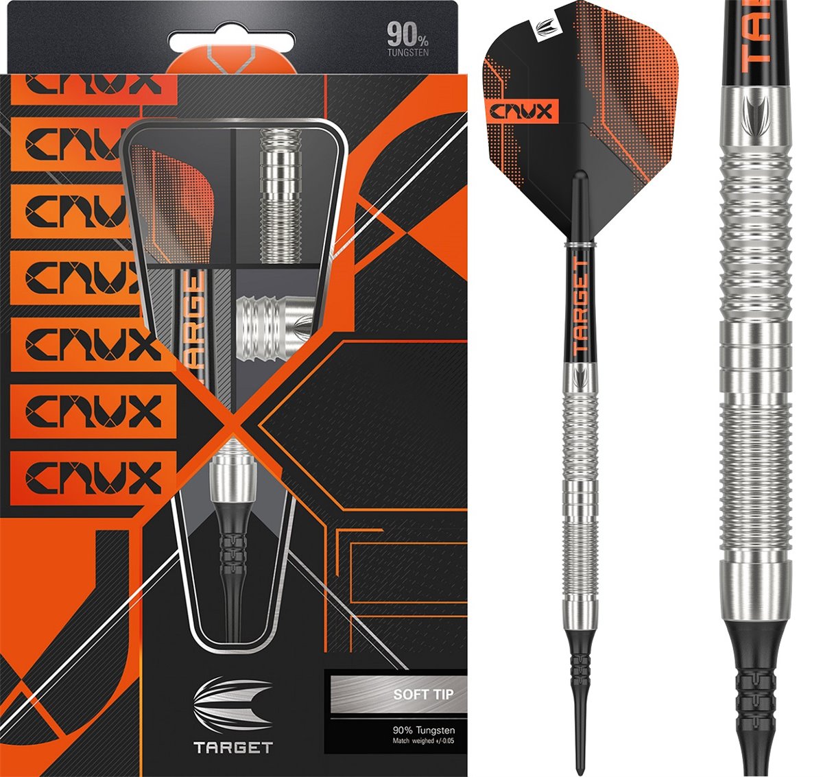 Target CRUX 10 90% Softdart 18/20 Gramm Softdarts