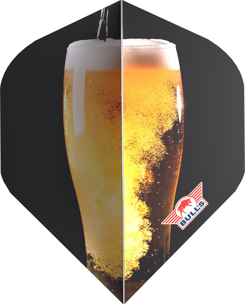Bull´s Design 100 Beer Glass Standard No2 Flights