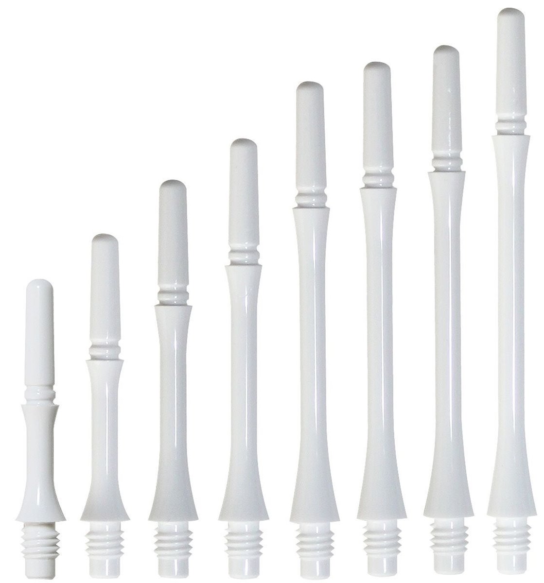 Cosmo Darts Fit Shaft Gear Slim Locked Weiß Shafts
