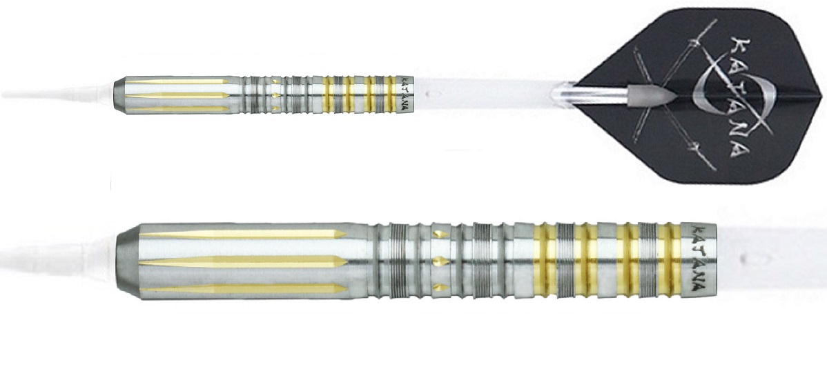 Dynasty Katana Meito Kikuichimonji No.5 Gold 18 Gramm Softdarts