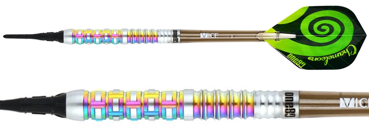 One80 Chameleon Zircon Soft Darts 18 Gramm Softdarts