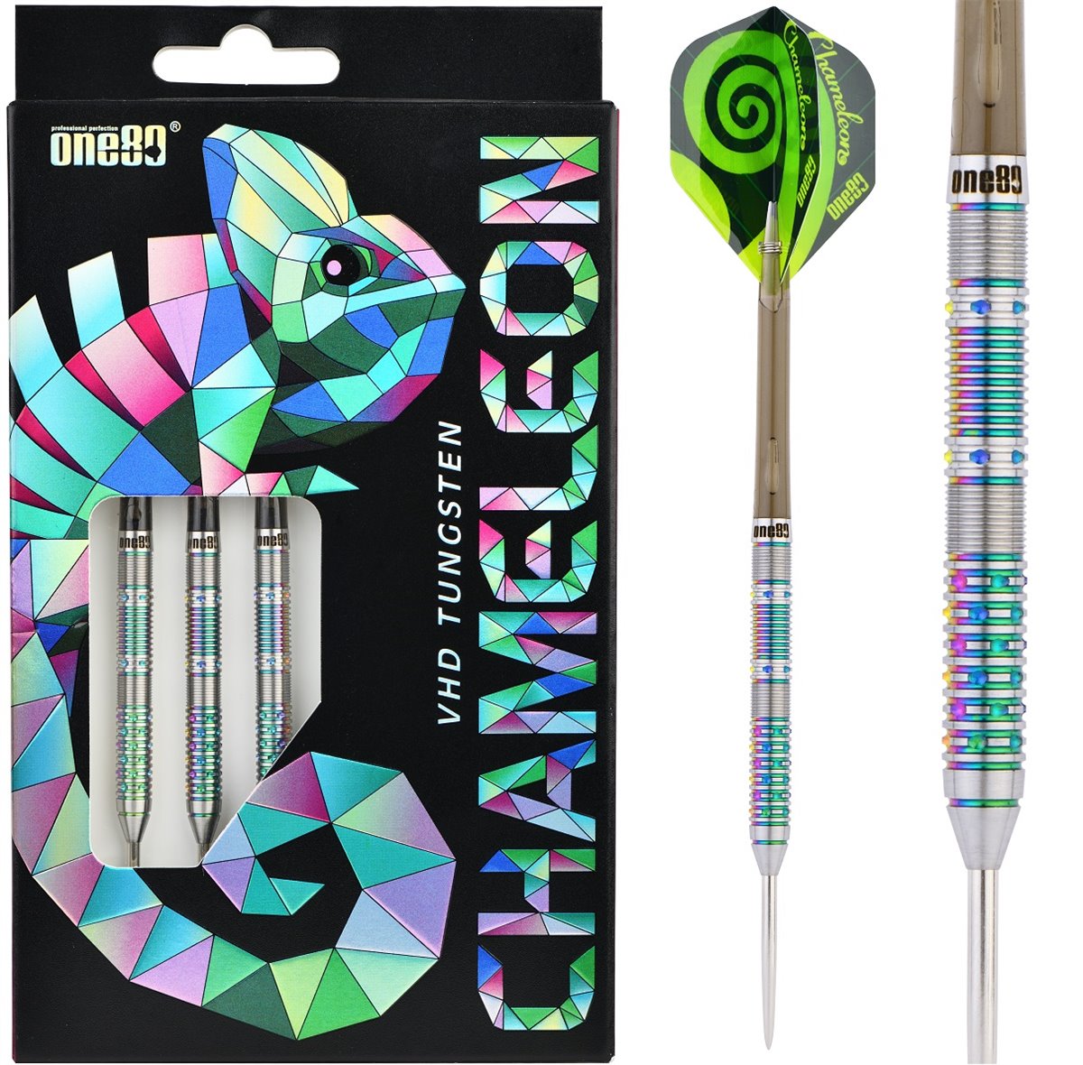 One80 Chameleon Azurite Steel Darts 24 Gramm Steeldarts